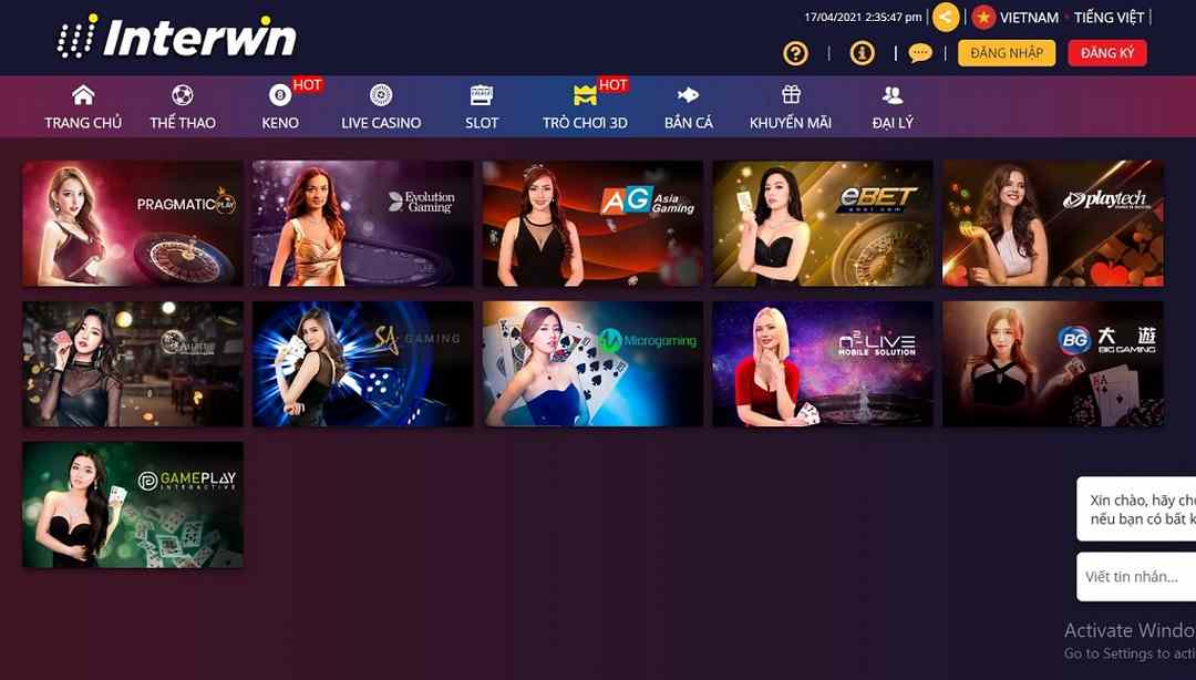 Casino trực tuyến cuốn hút với nhiều trò chơi đánh bài đa dạng